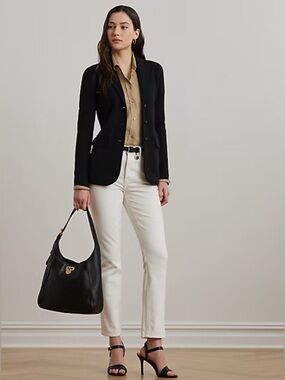 Lauren Ralph Lauren Black Knit Sweater